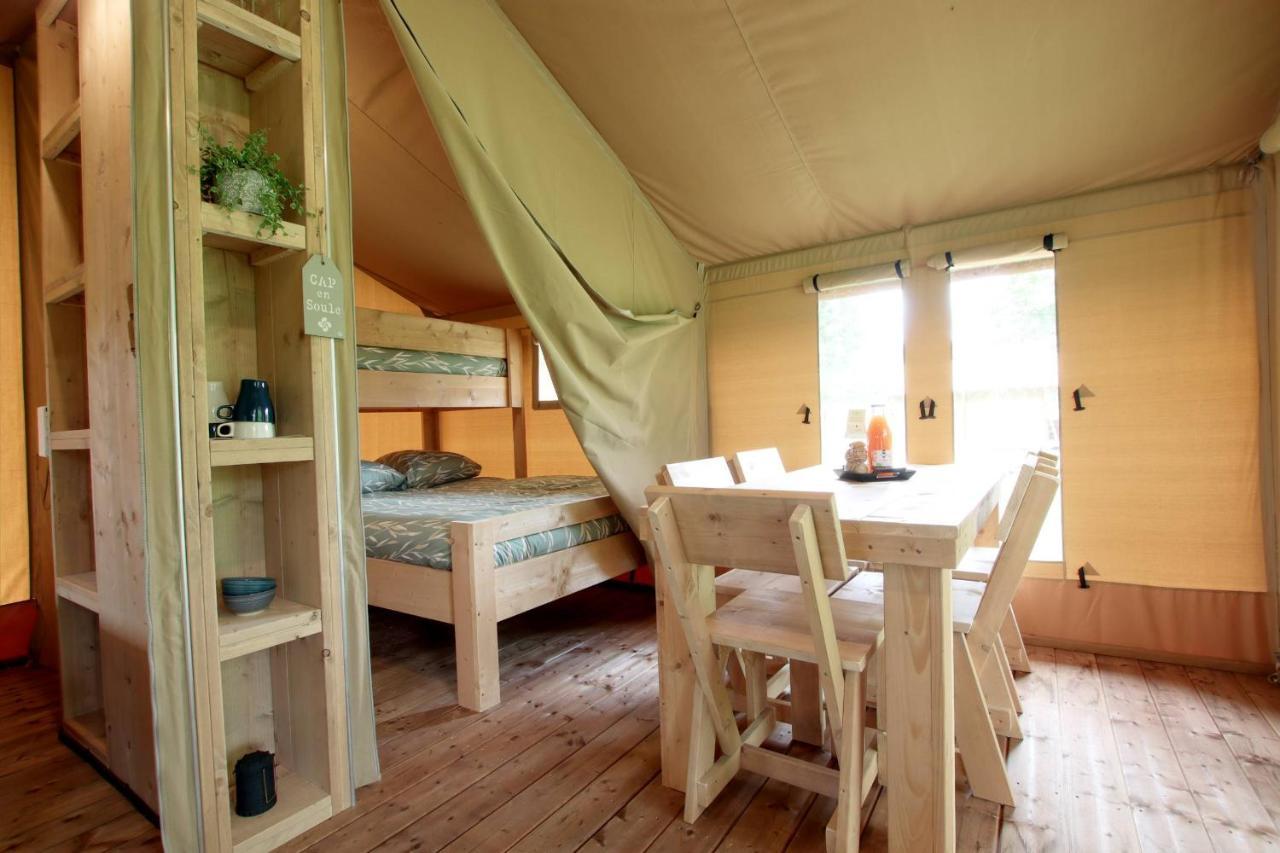 Tente Safari Lodge Ferme Carrique Tardets-Sorholus 外观 照片