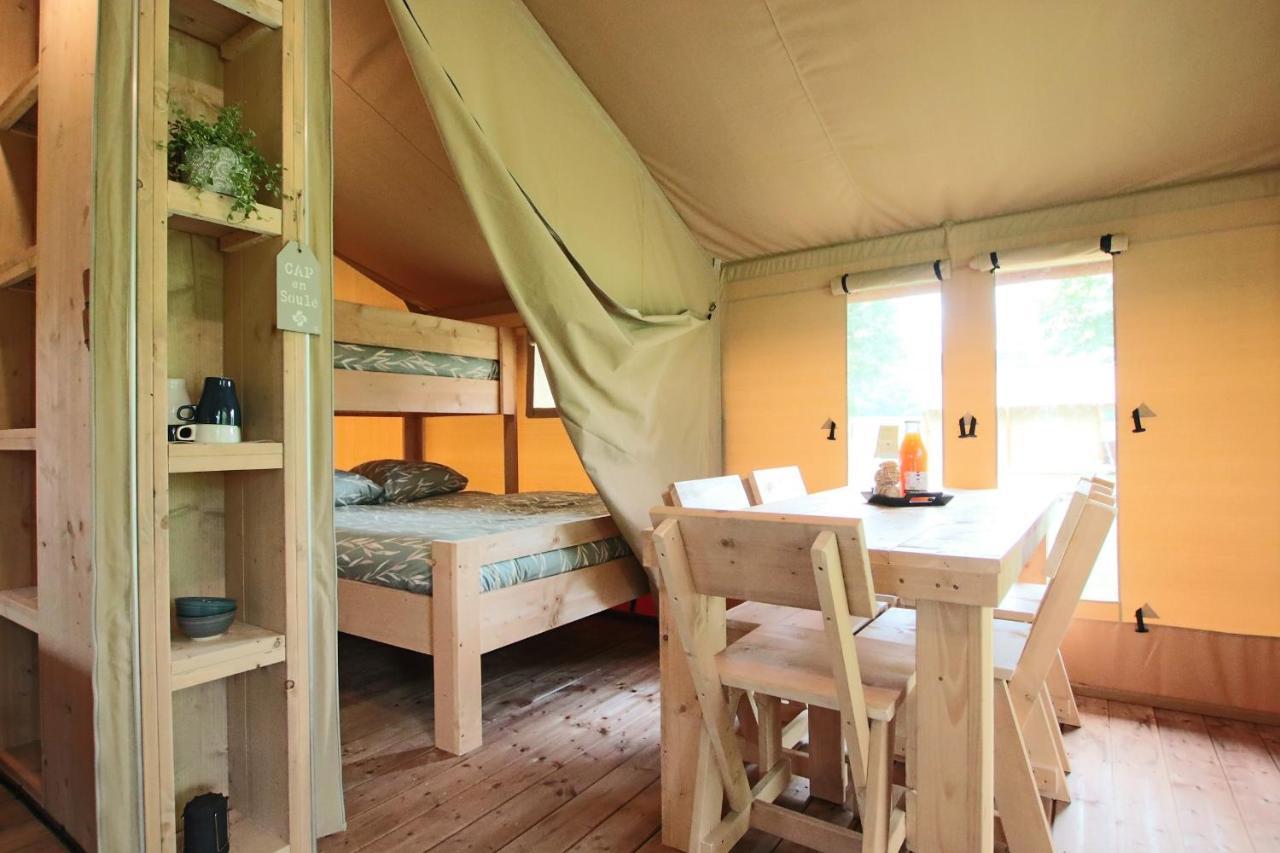 Tente Safari Lodge Ferme Carrique Tardets-Sorholus 外观 照片