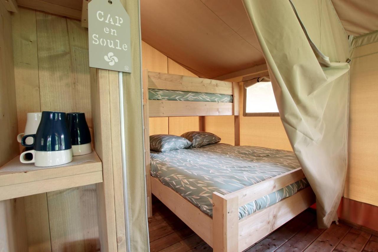 Tente Safari Lodge Ferme Carrique Tardets-Sorholus 外观 照片