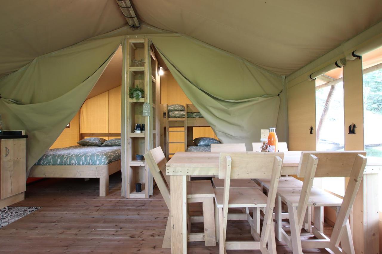 Tente Safari Lodge Ferme Carrique Tardets-Sorholus 外观 照片